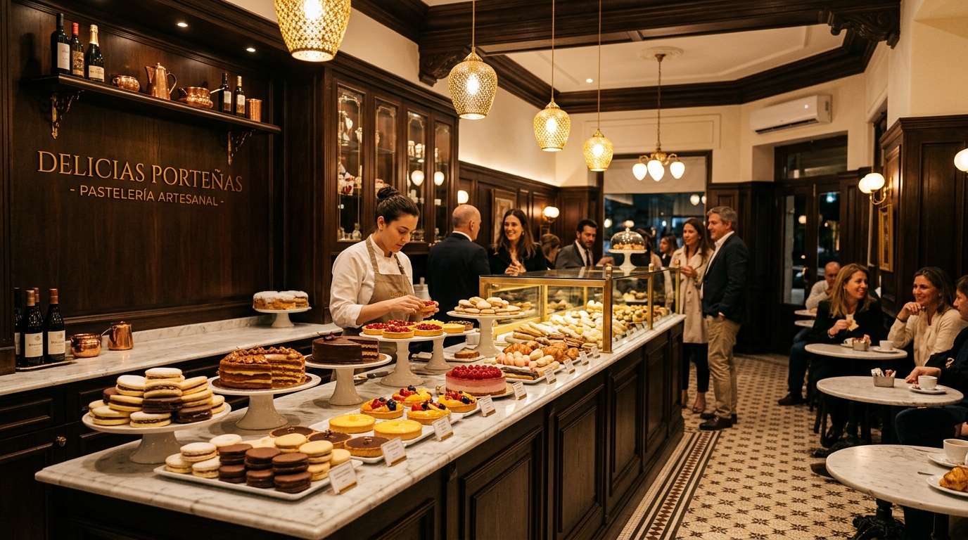Atelier de pastelería en Buenos Aires